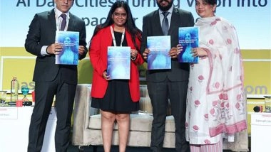 Business News |  AI Data Cities: India's Launchpad to Win the Global AI Race, Potentially Adding $6.8 Trillion to India's GDP and 39 Million Jobs by 2047