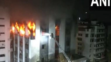 India News | Gujarat: Operation Underway to Contain Fire at Textile Store in Surat