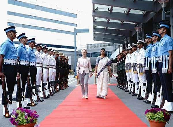 World News | European Commission President Arrives in Delhi, Says India is Trusted Friend and Strategic Ally