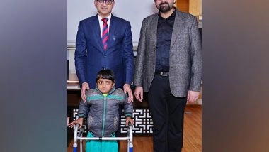 India News | 9-year-old with Rare Bowleg Condition Overcomes Mobility Struggles, Set to Walk Again
