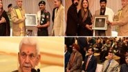 India News | J-K: Lt Governor Felicitates Recipients of Maharaja Hari Singh Dogra Samman Award 2025 at Jammu