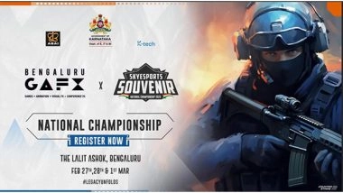 Sports News | Skyesports Souvenir National Esports Championship Debuts at Bengaluru GAFX