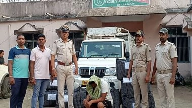 India News | 384 Kg of Ganja Worth Rs 4 Crore Seized in Odisha's Gajapati District