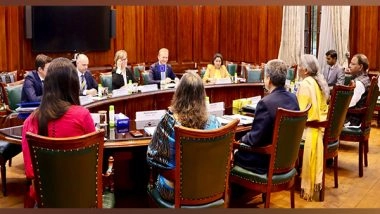 Business News | FM Sitharaman, EU Commissioners Discuss Economic Cooperation, FinTech, Trade, and Investment