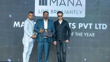 Business News | Mana Projects Recognised as Trusted Developer of The Year at Times Real Estate Conclave & Awards 2025