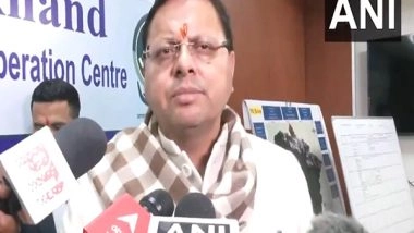 India News | Chamoli Avalanche: Uttarakhand CM Announces Temporary Control Room in Joshimath