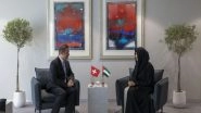 World News | Latifa Bint Mohammed Meets with Ambassador of Swiss Confederation to UAE