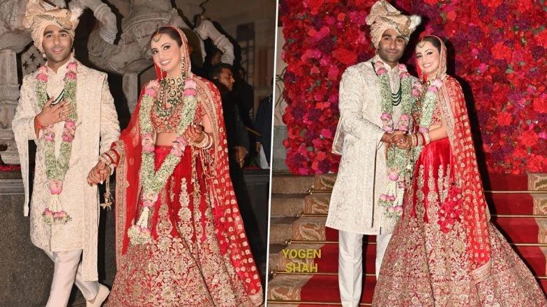 Alekha Advani and Aadar Jain Tie the Knot in a Beautiful Traditional Ceremony in Mumbai (See Pics)