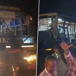 Andhra Pradesh Road Accident: 4 Killed, 10 Others Injured After Speeding Bus Collides With Lorry on Chennai-Tirupati Highway While Overtaking a Vehicle (Watch Videos)