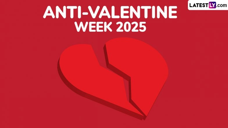 Full Anti-Valentine Week 2025 Calendar For Couples, Singles and Everyone In Between! 