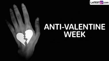 Anti-Valentine Week 2025 Calendar With Full Dates: What Are the 7 Days of Anti-Romance? Slap Day, Flirt Day, Break Up Day and More, Date Sheet of Self-Growth and Healing