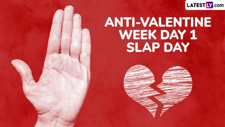 Anti-Valentine's Week 2025 Day 1 - Slap Day: Date, History and Significance of The Celebrations