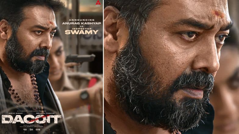 Anurag Kashyap in ‘Dacoit – A Love Story’: Actor’s First Look As Inspector Swamy From Adivi Sesh and Mrunal Thakur’s Film Unveiled (See Pic)