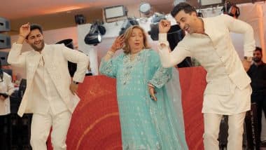 Ranbir Kapoor and Aunt Rima Jain’s ‘Kajra Re’ Dance at Aadar Jain–Alekha Advani’s Mehndi Is Pure Family Fun (Watch Video)