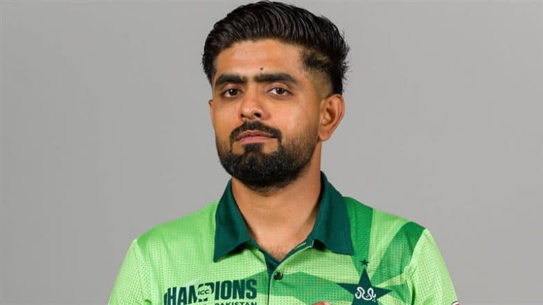 ICC Shares Headshots of Babar Azam, Mohammad Rizwan and Other Pakistan National Cricket Team Players Ahead of ICC Champions Trophy 2025 (See Pics)