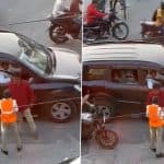 Bengaluru: Man Halts Car in Middle of Busy Road Near Hulimavu in Karnataka, Argues With Woman Traffic Police Officer After Being Asked Not To Jump Signal (Watch Video)