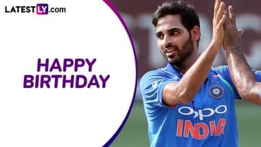 Bhuvneshwar Kumar Birthday Special: Lesser-Known Facts About Indian Bowler As He Turns 35