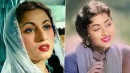 Madhubala Birth Anniversary: From &lsquo;Neel Kamal&rsquo; to &lsquo;Mughal-E-Azam&rsquo;, Remembering the Legendary Actress Through Her Timeless Films