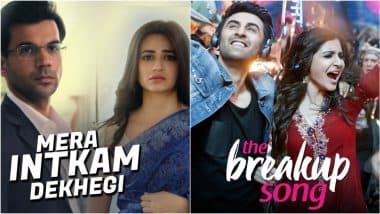 Breakup Day 2025 Songs' Playlist: 'The Breakup Song', 'Mera Intkam Dekhegi' and Other Bollywood Heartbreak Songs That Are Peppy, Emotional and Tug Your Emotions!