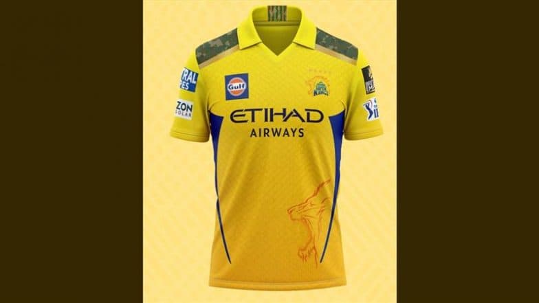 Chennai Super Kings Launch Official Match Jersey For IPL 2025: Here's How Fans Can Collect CSK Kit With MS Dhoni's Name On It Ahead of Indian Premier League Season 18