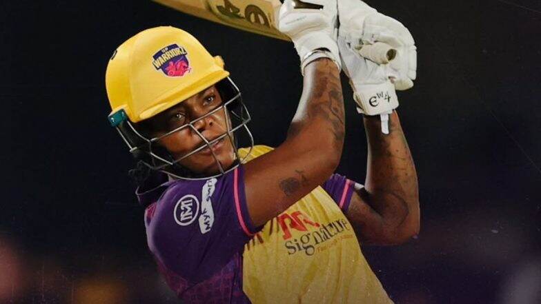 Chinelle Henry Smashes Joint-Fastest Fifty in Women's Premier League, Achieves Feat off 18 Balls During DC-W vs UPW-W WPL 2025 Match