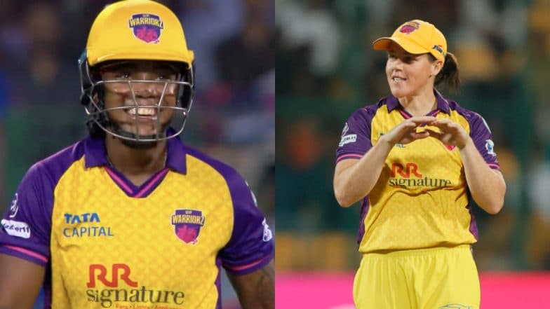 UP Warriorz Defeat Delhi Capitals By 33 Runs in WPL 2025; Chinelle Henry's Joint-Fastest Half-Century, Grace Harris' Hat-Trick Helps Deepti Sharma and Co Register First Victory Of Season