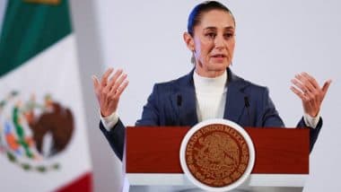 Mexico Hits Back at US Tariffs: President Claudia Sheinbaum Says ‘Rejecting White House’s Baseless Claims That Mexican Government Aligned With Criminal Organisations’