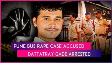 Dattatray Ramdas Gade Arrested: Pune Police Nab Accused Who Raped Woman Inside Shivshahi Bus at Swargate Depot