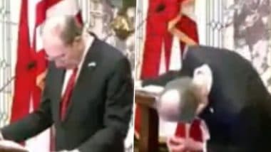 Delbert Hosemann, Lieutenant Governor of Mississippi, Collapses on Stage While Presiding Over State's Senate Chamber; Video Surfaces