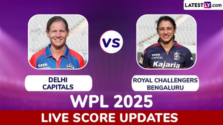 RCB-W Win By Eight Wickets | Delhi Capitals vs Royal Challengers Bengaluru WPL 2025 Highlights: Smriti Mandhana, Renuka Singh Thakur Shine as Defending Champions Continue Winning Start