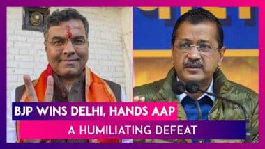 Delhi Assembly Election Result 2025: Crushing Defeat for AAP As BJP Makes Comeback in National Capital After 27-Year Exile