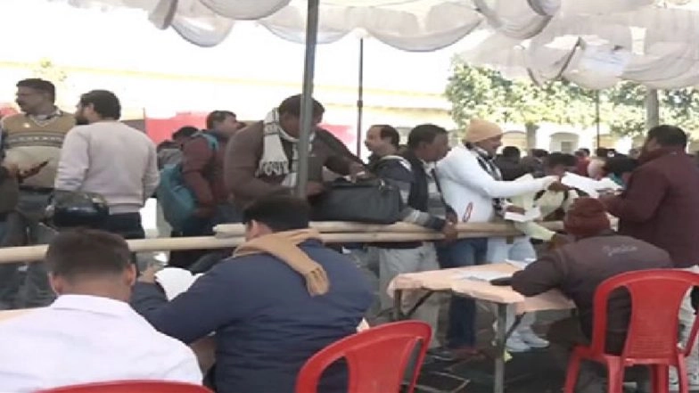 Uttar Pradesh: Polling Parties Depart With Materials Ahead of Milkipur Bypoll