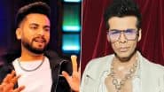 YouTuber Elvish Yadav Takes Jibe at Karan Johar Over ‘Groupism’ and ‘Bias’ in Bollywood on His Podcast (Watch Viral Video)