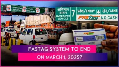 FASTag System To Be Replaced With Automatic Number Plate Recognition System From March 1, 2025? Here’s a Fact Check of Viral Claim