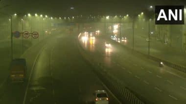 Delhi Weather Today, February 2: Dense Fog Envelops City, As Cold Conditions Prevail (Watch Videos)