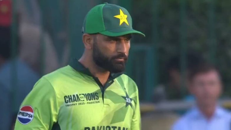 ICC Champions Trophy 2025: Why Fakhar Zaman Did Not Open the Innings for Pakistan in PAK vs NZ Match?