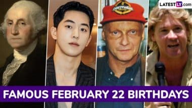 Famous February 22 Birthdays and Birth Anniversaries: Know About Celebrities Born on February 22