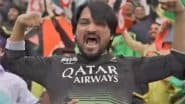 Fan in RCB Jersey Spotted at Gaddafi Stadium in Lahore Attending the AFG vs ENG ICC Champions Trophy 2025 Match, Picture Goes Viral