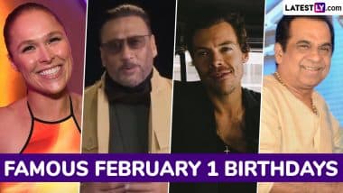 February 1 Birthdays and Birth Anniversaries: Know About Famous People and Celebrities Born on February 1