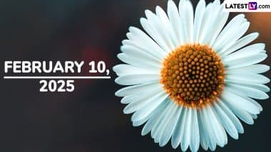 February 10, 2025 Special Days: Which Day Is Today? Know Holidays, Festivals, Events, Birthdays, Birth and Death Anniversaries Falling on Today’s Calendar Date