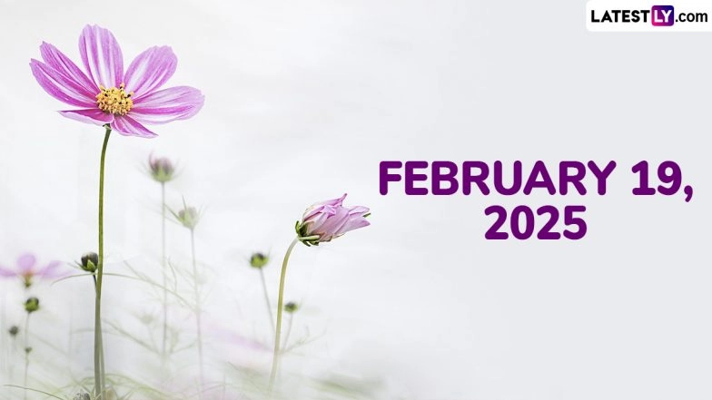 February 19, 2025 Special Days Which Day Is Today? Know Holidays