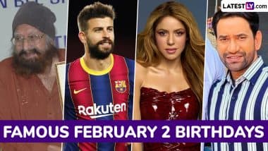 February 2 Birthdays and Birth Anniversaries: Know About Famous People and Celebrities Born on February 2