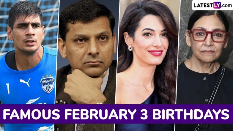 Famous February 3 Birthdays and Birth Anniversaries: Know About Celebrities Born on February 3