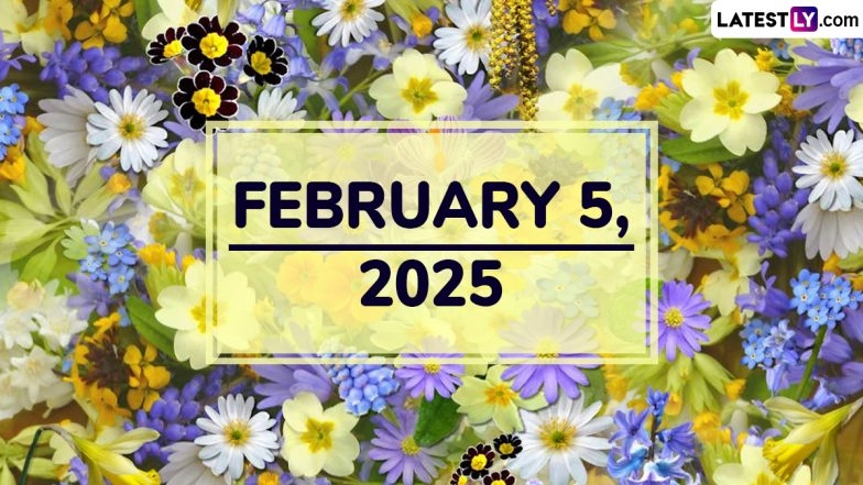 Special Days on February 5, 2025: Know Holidays, Festivals, Birthdays, Birth & Death Anniversaries