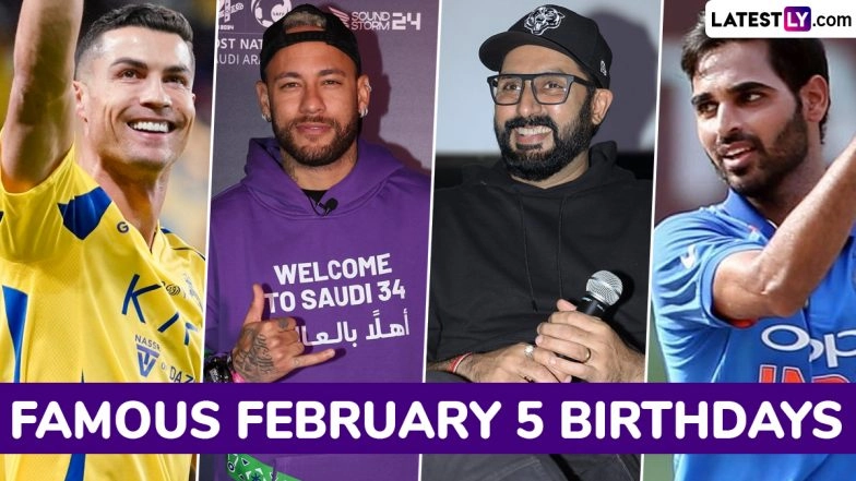 Famous February 5 Birthdays and Birth Anniversaries: Know About Celebrities Born on February 5