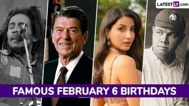 February 6 Birthdays and Birth Anniversaries: Know About Famous People and Celebrities Born on February 6