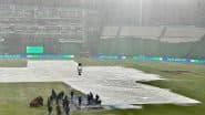 Afghanistan vs Australia ICC Champions Trophy 2025 Match Suspended Due to Rain at Lahore