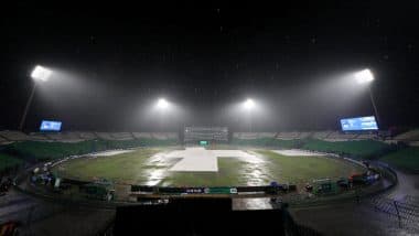 Australia Qualify for ICC Champions Trophy 2025 Semi-Finals After AFG vs AUS Ends in No Result Due to Rain, Wet Outfield in Lahore