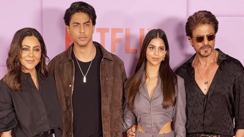 ‘If Aryan and Suhana Get Even 50 Percent of the Love I’ve Received’: Shah Rukh Khan Prays for His Children’s Success at ‘The Ba***ds of Bollywood’ Netflix Launch