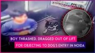 Greater Noida: Woman Assaults Boy, Drags Him out of Lift for Objecting to Dog&rsquo;s Entry; Arrested After Video Surfaces